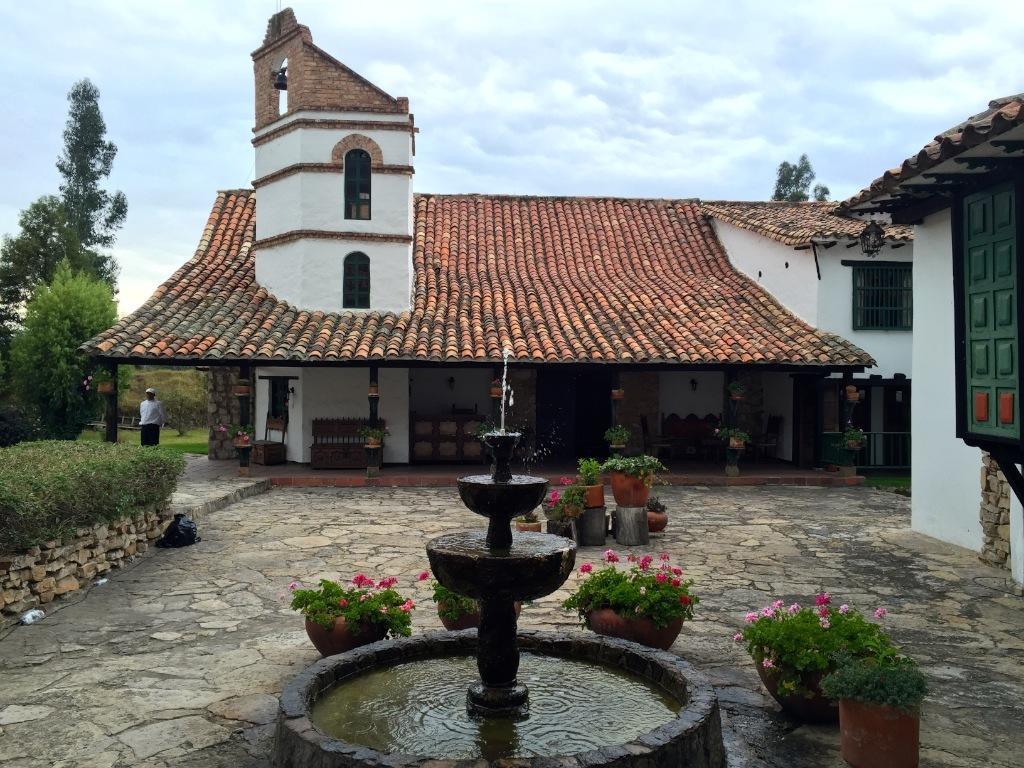 Hotel San Luis De Ucuenga Nobsa Exteriér fotografie